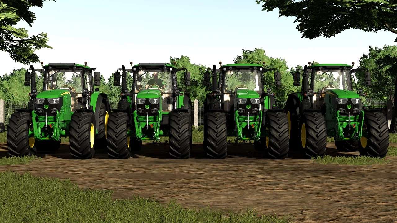 John Deere 6m Edit V1300 Ls22 Farming Simulator 22 Mod Ls22 Mod