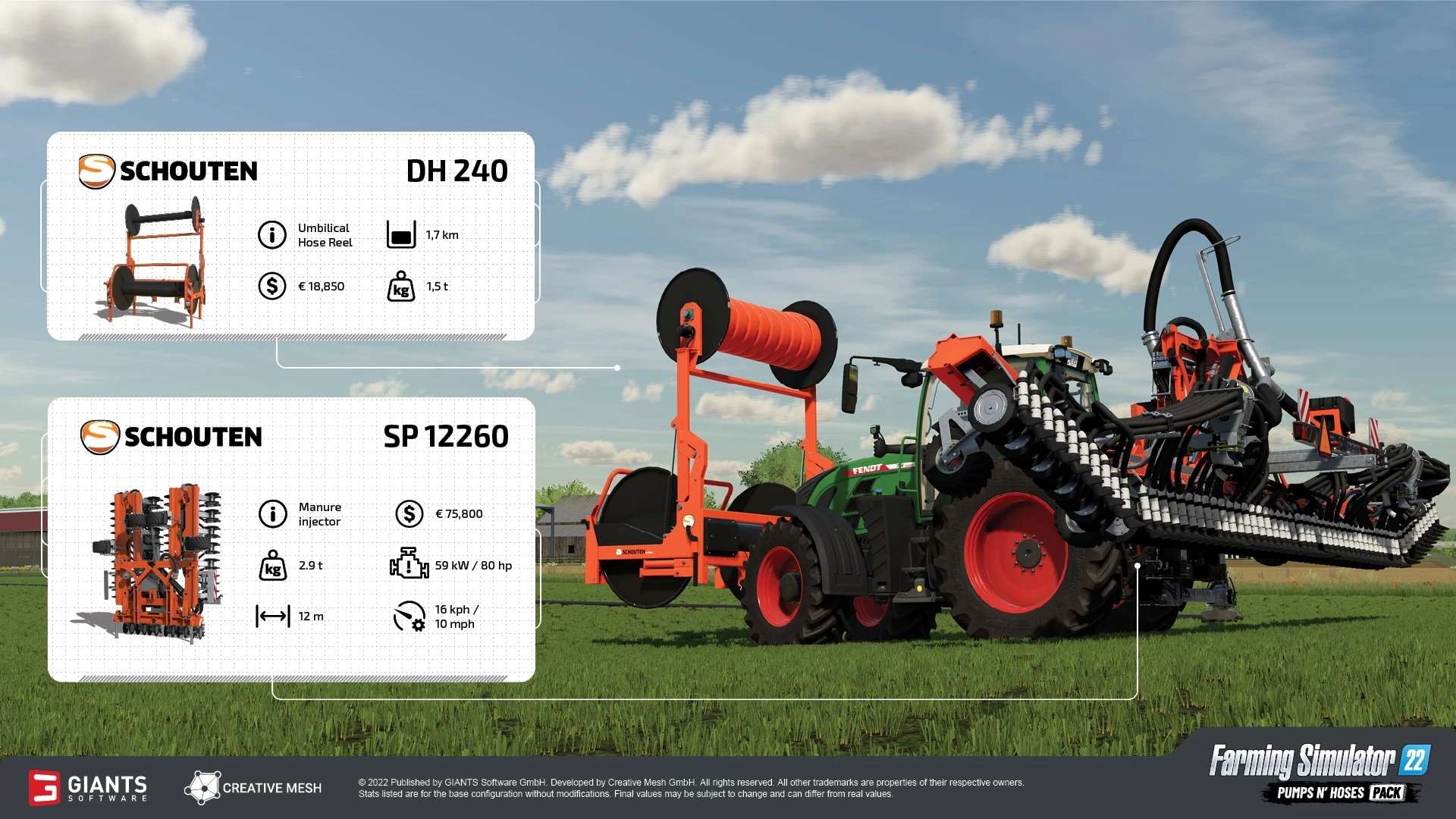 Pumps n' Hoses Pack v1.0 - Farming Simulator 22 mod / LS22 Mod