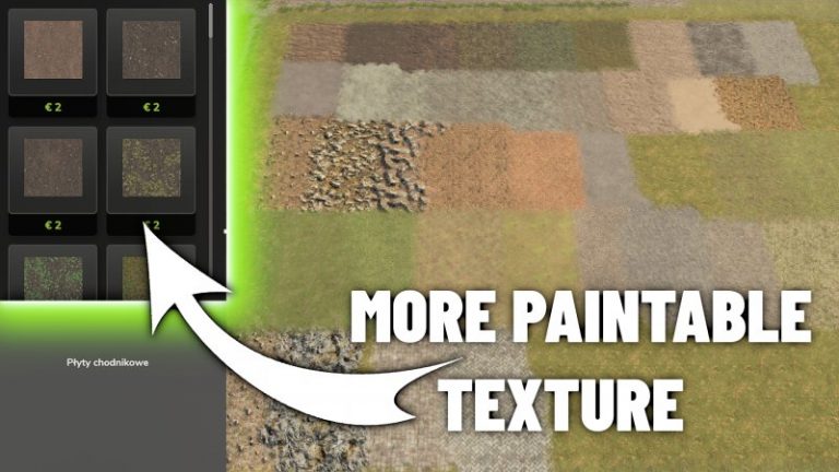 Ls More Paintable Texture All Maps V Mod Ls Mods