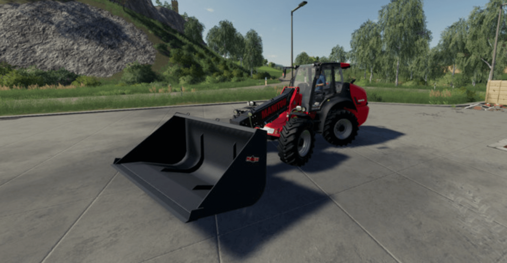 Fs22 Telehandler Loader Vehicle Wheelloader and Telehandler Shovel Pack v1.0 LS22 Mod / LS25 Mods