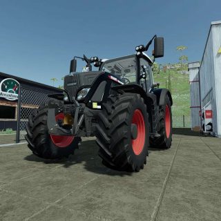 Fendt Vario 700 black Beauty v1.0.0.0 LS22 Mod / LS25 Mods