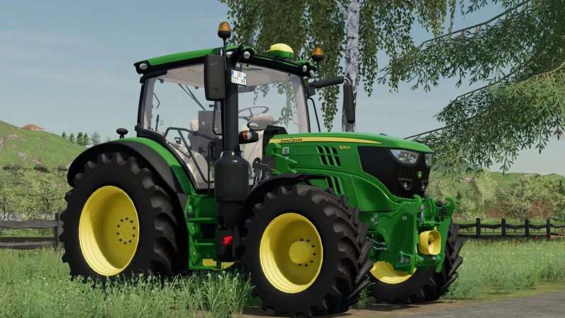 John Deere 6110 6130r V1000 Ls22 Farming Simulator 22 Mod Ls22 Mod 5874