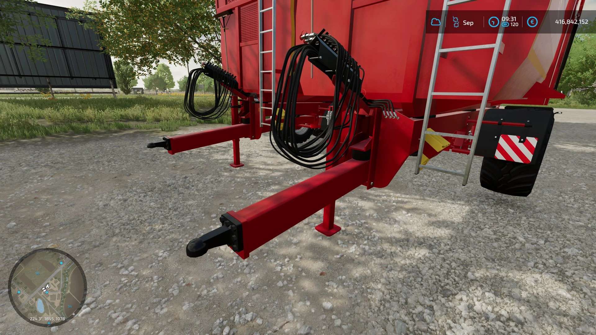 Krampe Big Body 500 550 V1000 Ls22 Farming Simulator 22 Mod Ls22 Mod 2550