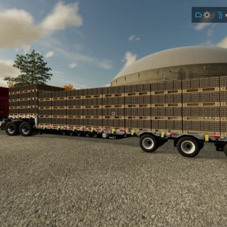 LODE KING RENOWN DROP DECK AUTOLOAD V1.5 LS22 - Farming Simulator 22 ...