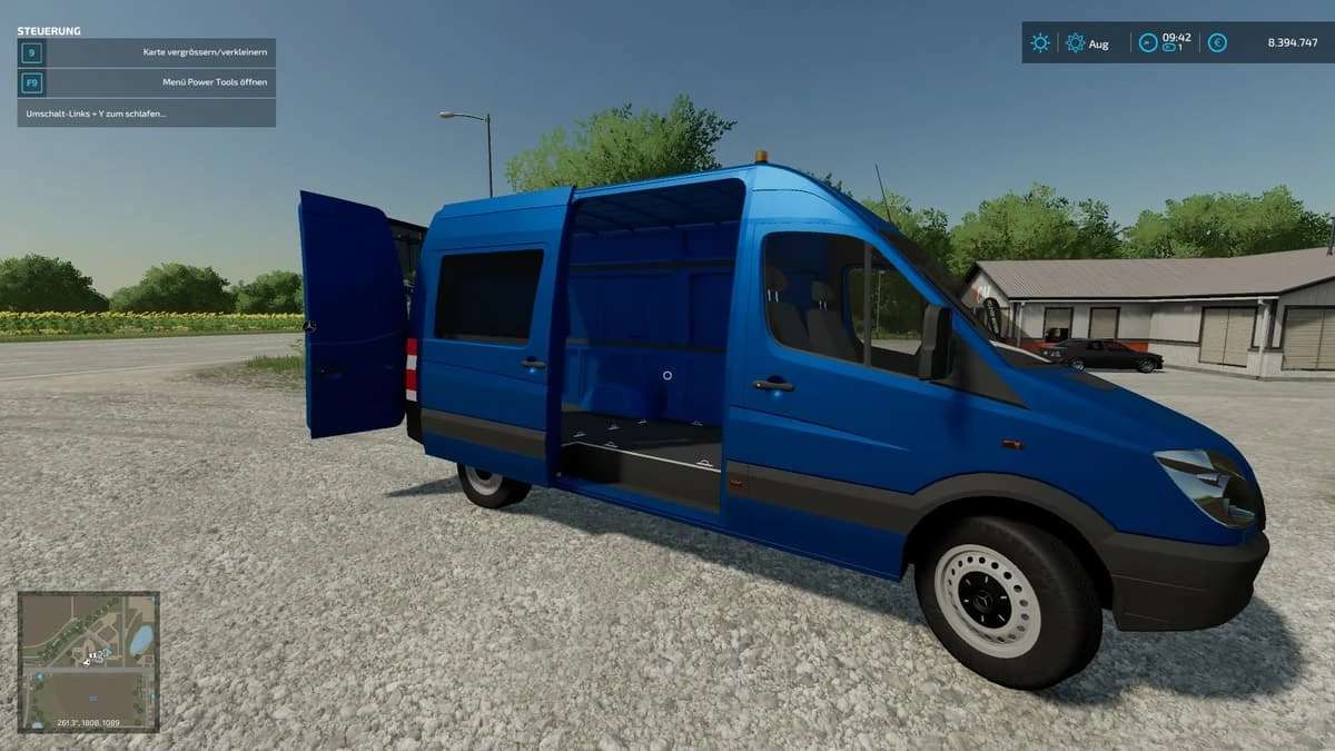 Mercedes Benz Sprinter 3x V1000 Ls22 Farming Simulator 22 Mod Ls22 Mod 4297