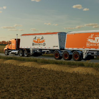 Roadtrain – Distinction Super B Hirschfeld Edition V1.0 LS22 - Farming ...