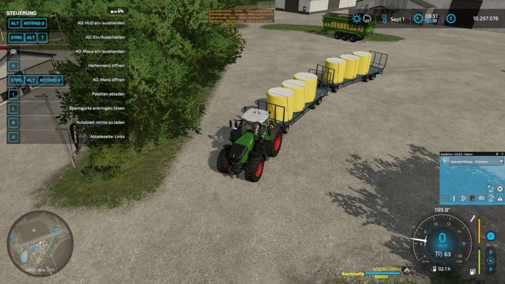 Farmtech DPW-1800 AutoLoad v1.0.8.0 LS22 - Farming Simulator 22 mod ...