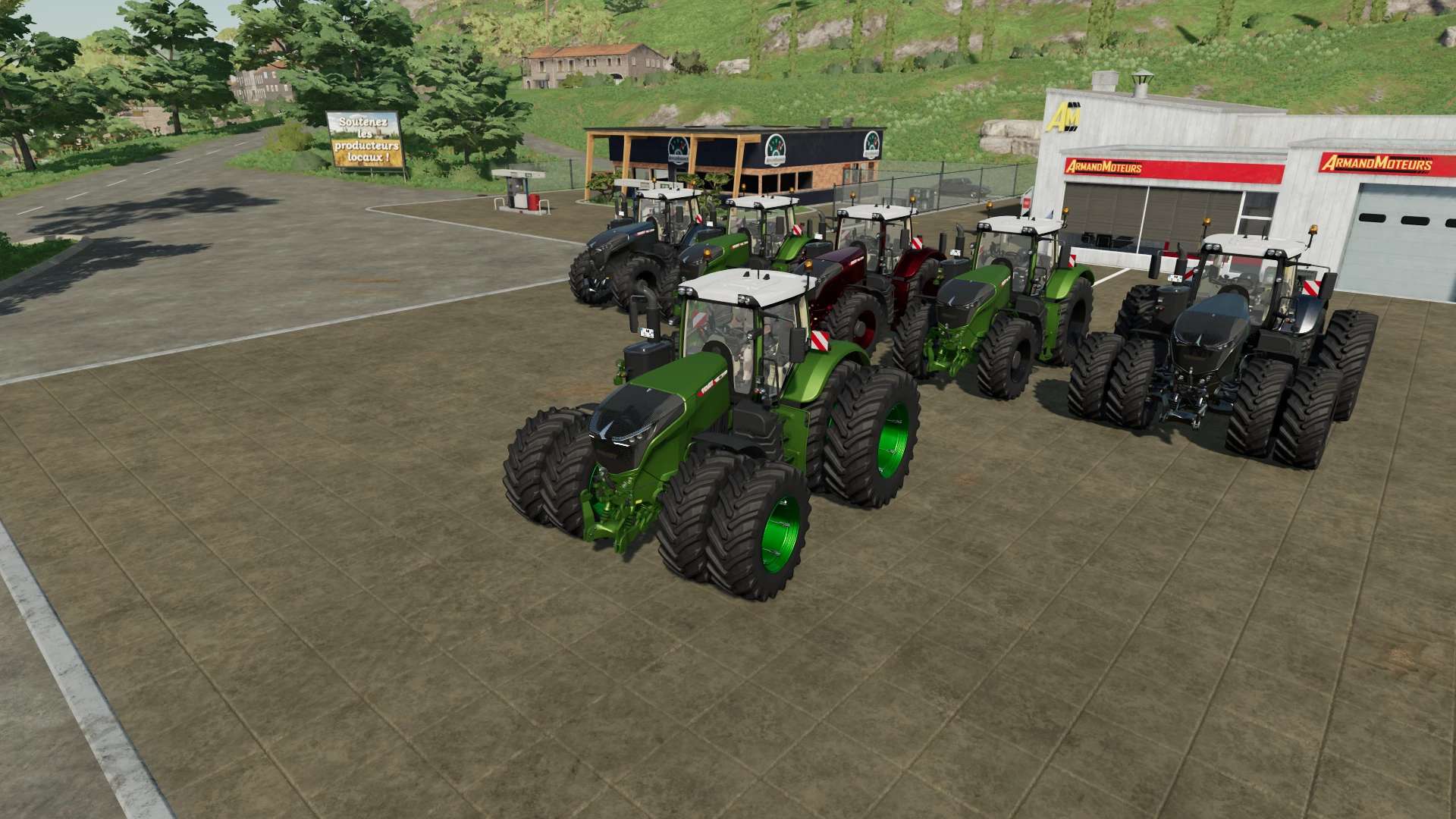 Fendt 1000 Vario Tractor