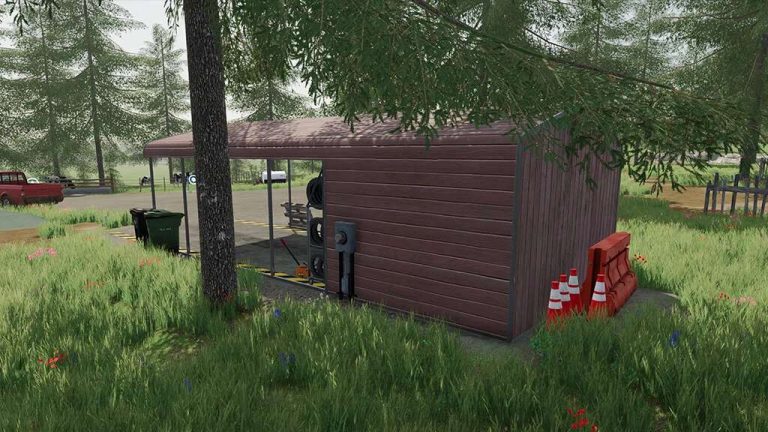 Carport Workshop V1000 Ls22 Farming Simulator 22 Mod Ls22 Mod