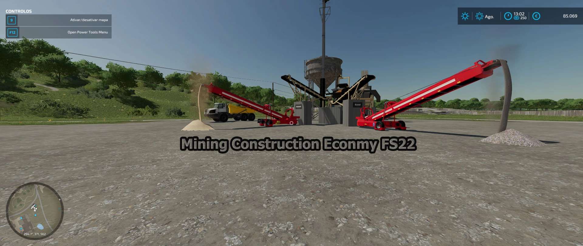 Mining Construction Economy V Ls Farming Simulator Mod Ls Mod