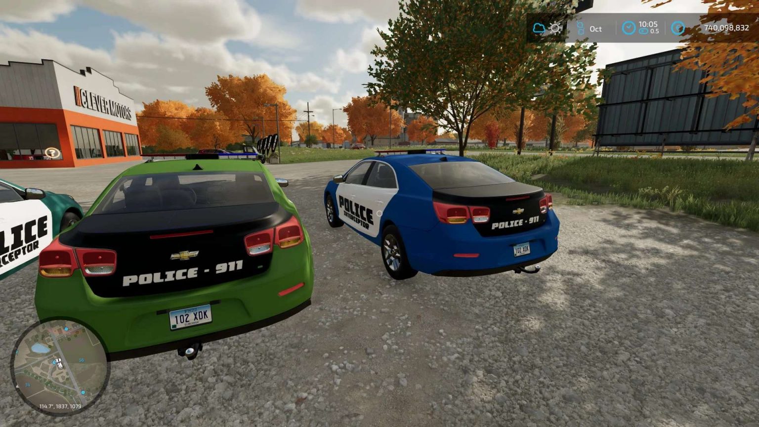 Chevrolet Malibu 2013 Police Interceptor v1.0.0.0 LS22 Mod / LS25 Mods