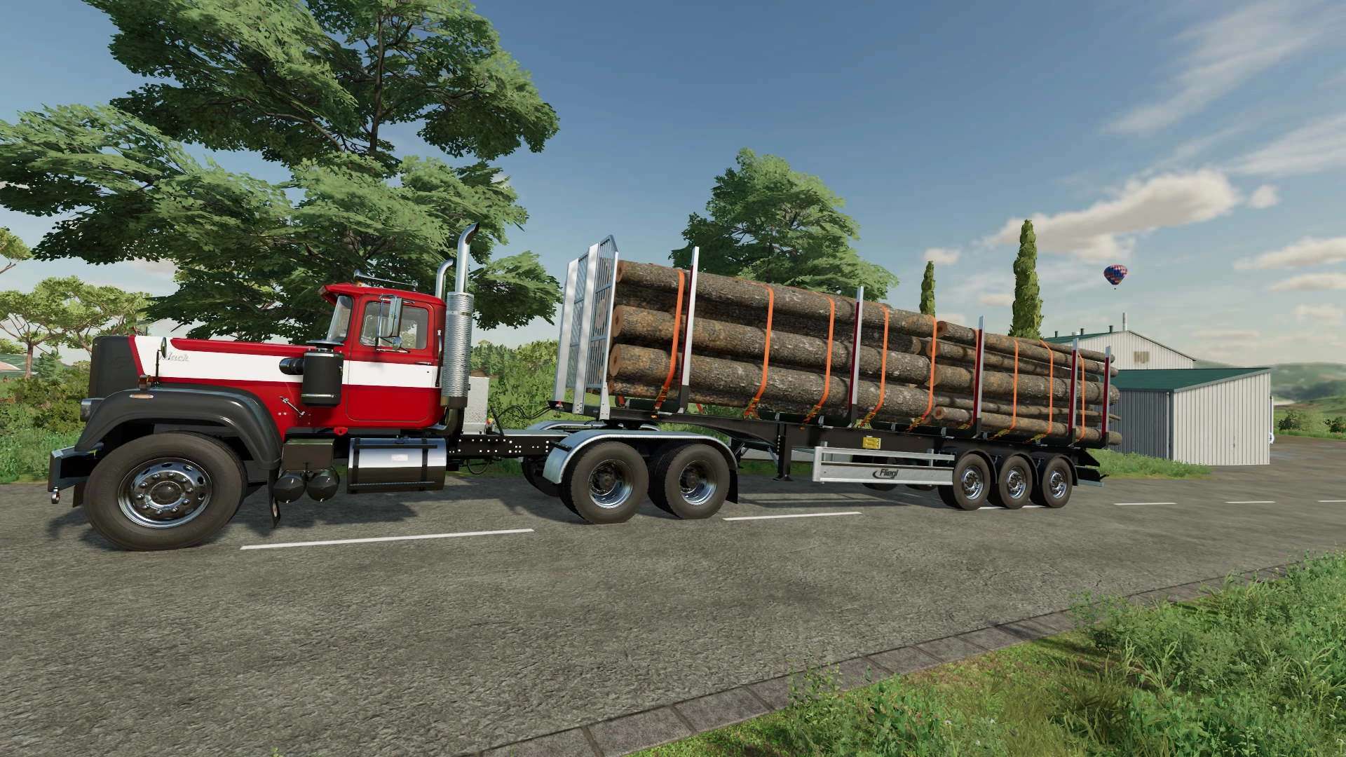 Fliegl Timber Runner Autoload Wood V11 Ls22 Farming Simulator 22 Mod Ls22 Mod 0398