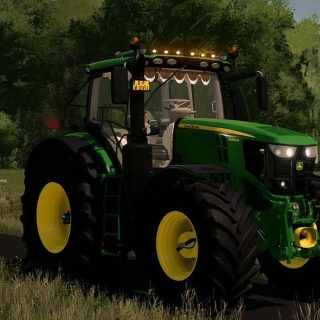 John Deere 6R Edited v1.0.0.0 LS22 Mod / LS25 Mods