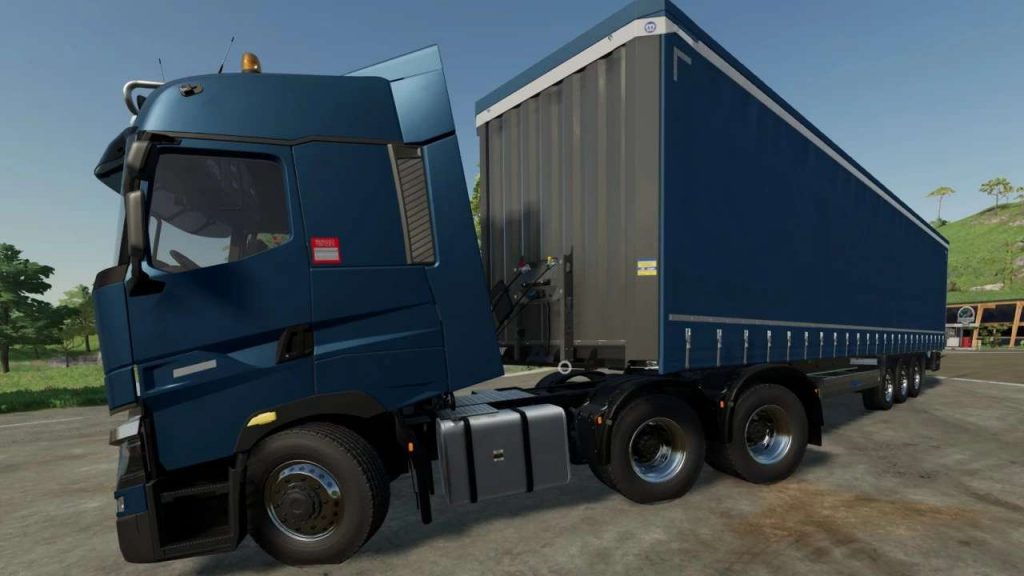 Renault Trucks T v1.3.0.0 LS22 - Farming Simulator 22 mod / LS22 Mod