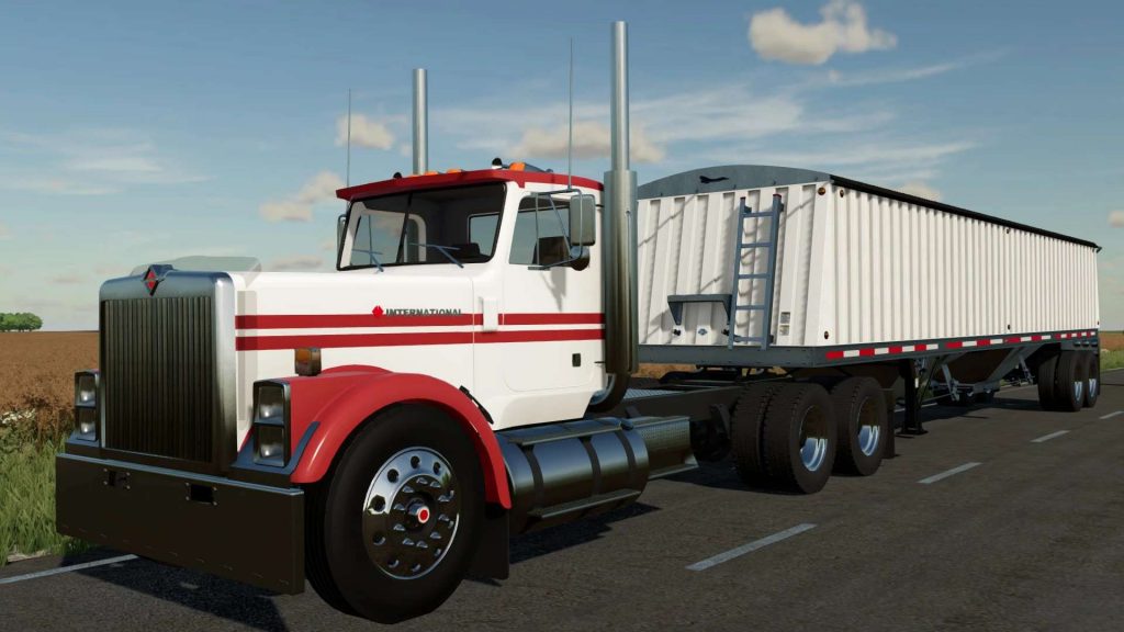 International 9300 Semi v1.0.0.0 LS22 Mod / LS25 Mods