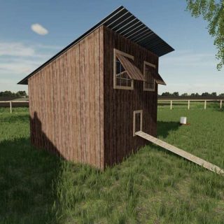 Placeable Chicken Coop V1 0 0 1 LS22 Mod LS25 Mods