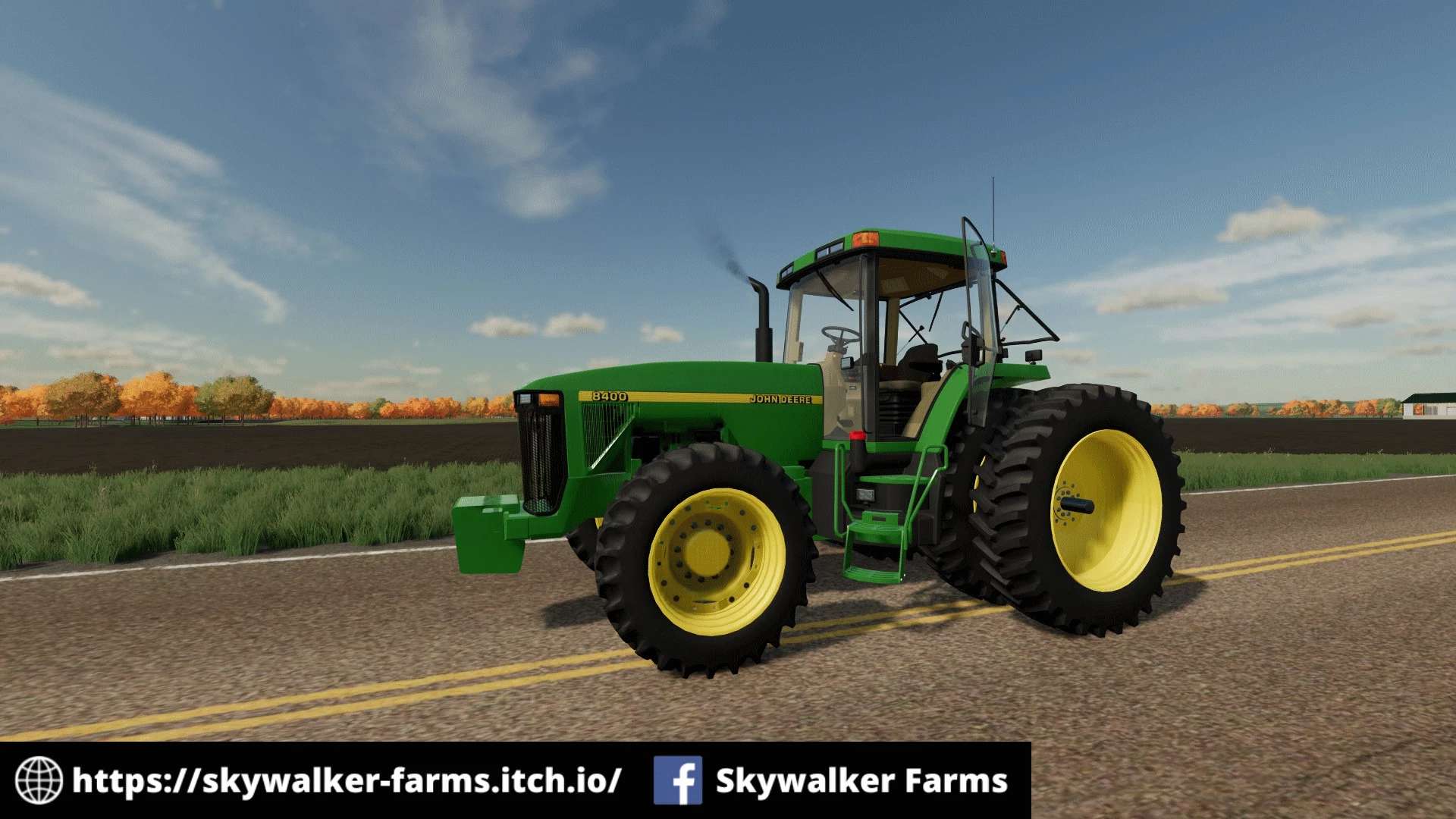 John Deere 8000/8010 Series v1.0.0.1 LS22 Mod / LS25 Mods