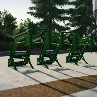 Old John Deere Frontloaders Pack V1.0.0.0 LS22 - Farming Simulator 22 ...