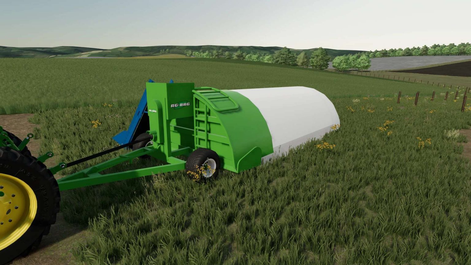 Ag Bag Silage Bagger Maizeplus V1000 Ls22 Farming Simulator 22 Mod Ls22 Mod 6404