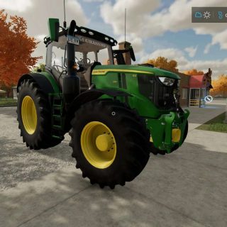 John Deere 6R GEN 2 edited V1.0.0.0 LS22 - Farming Simulator 22 mod ...