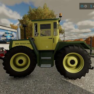 MB Trac 1100-1800 PS v1.0.0.0 LS22 Mod / LS25 Mods