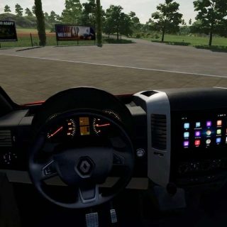 Renault Trafic 2022 Inside BETA V1.0.0.1 LS22 Mod / LS25 Mods