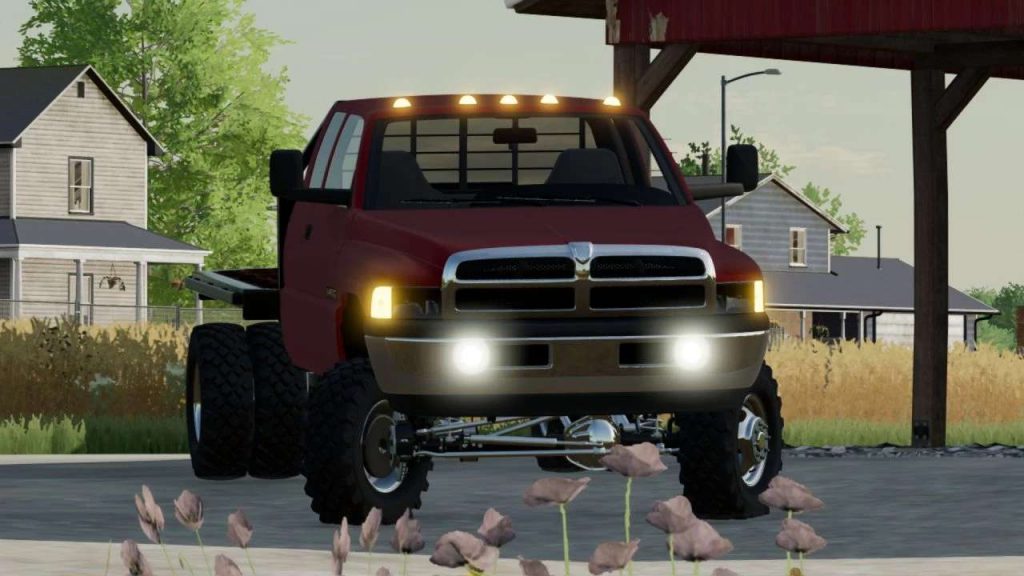 Dodge Ram 3500 Extended Cab v1.0.0.0 LS22 Farming Simulator 22 mod