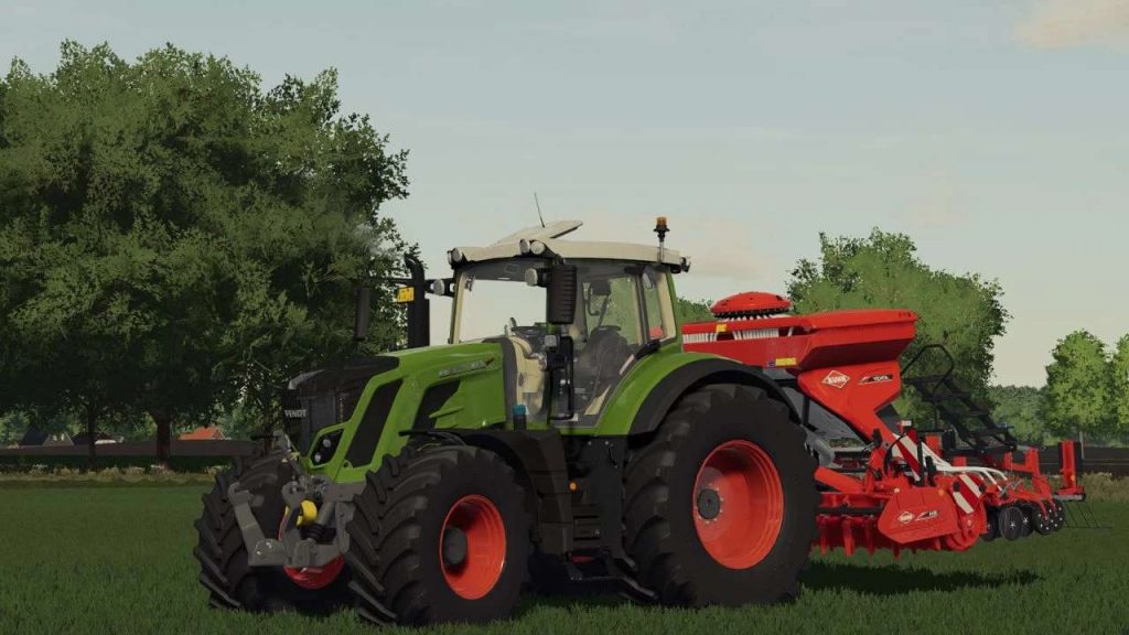 Fendt 800 S4 by MAXMODDING v1.0 LS22 Mod / LS25 Mods