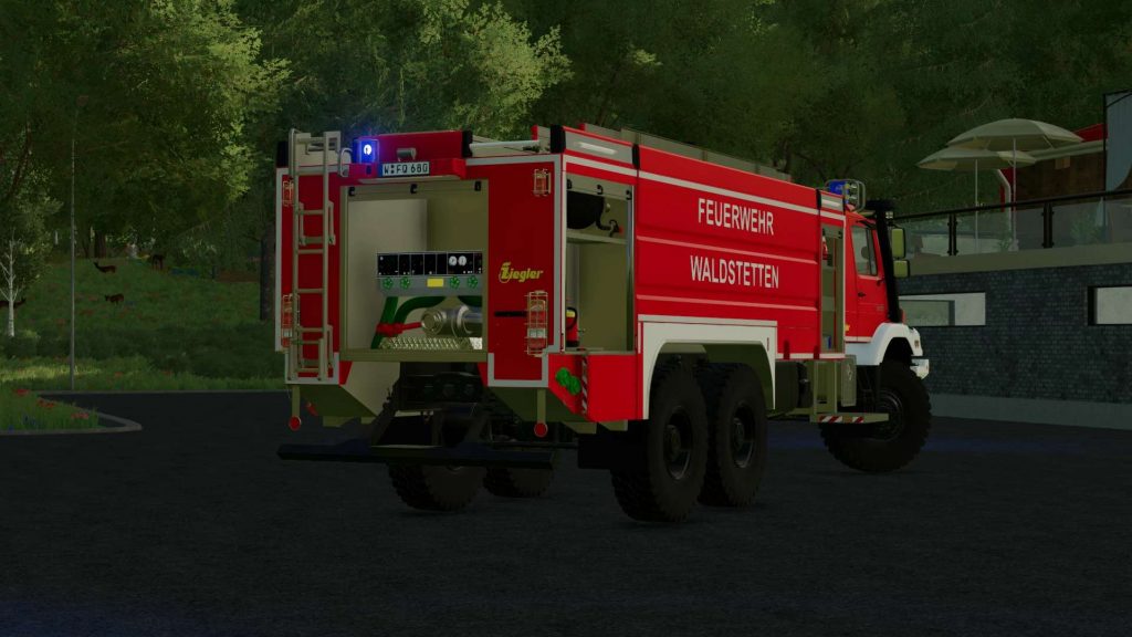 Ziegler Zetros GTLF v1.0.0.0 LS22 Mod / LS25 Mods