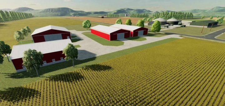 City Under Ferté Map V10 Ls22 Farming Simulator 22 Mod Ls22 Mod 7170