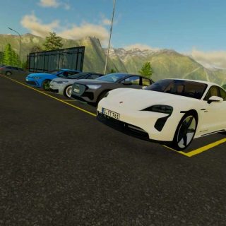 Porsche Taycan Turbo S v1.0.0.0 LS22 Mod / LS25 Mods