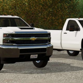 Chevy Silverado HD Single Cab Long Bed V LS Farming Simulator Mod LS Mod