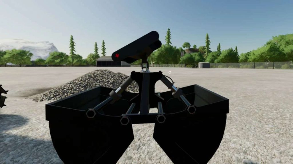 Excavator clamshell bucket v1.0.0.0 LS22 Farming Simulator 22 mod
