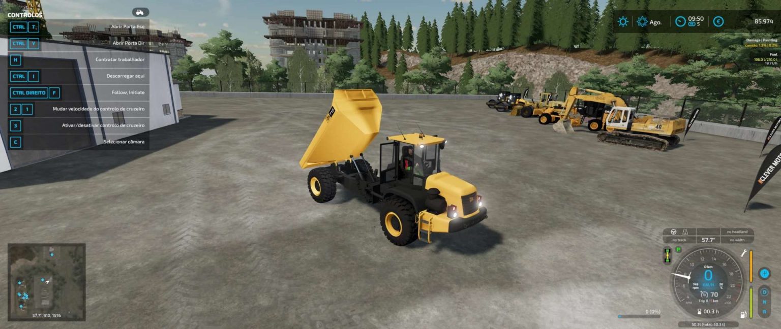 Jcb Dumper Pack 718 And 722 V1000 Ls22 Farming Simulator 22 Mod Ls22 Mod 9678