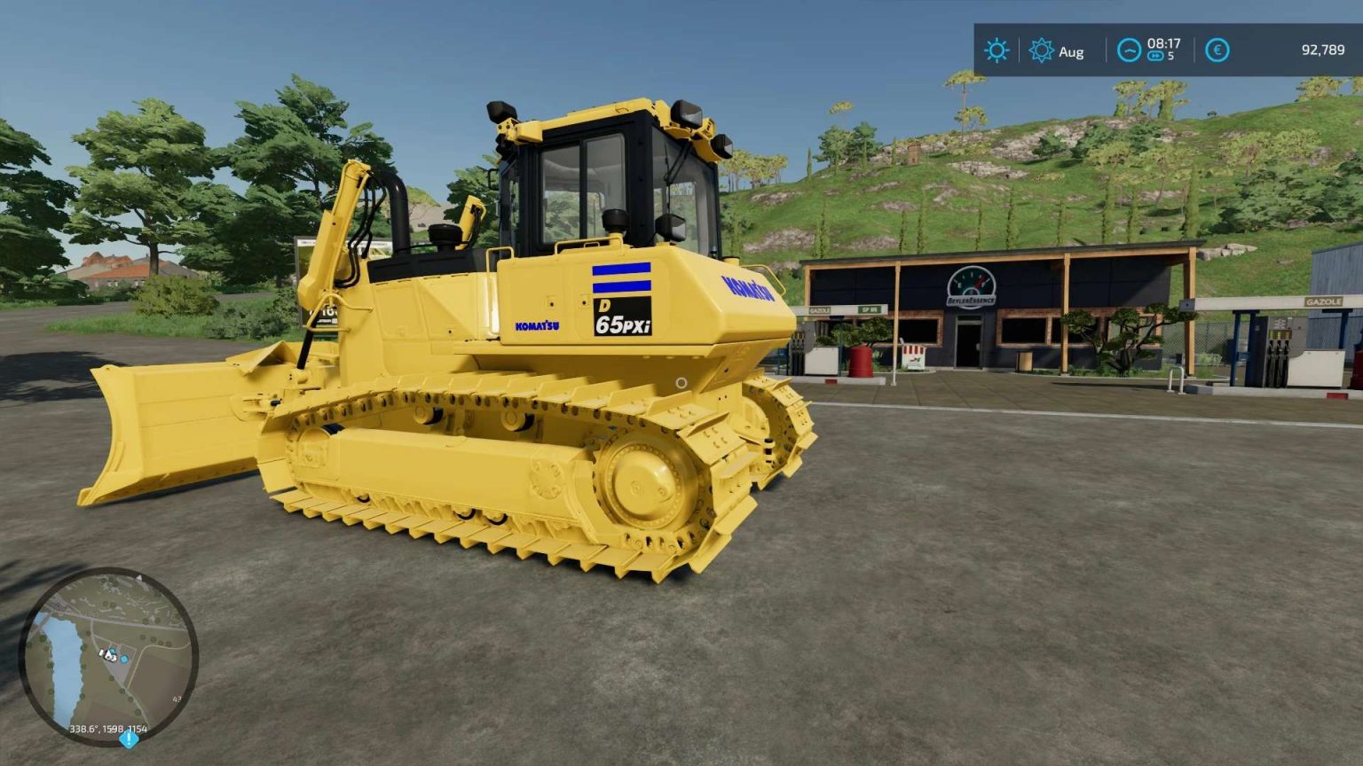 Komatsu D65PXi-18 v1.0.0.0 LS22 Mod / LS25 Mods