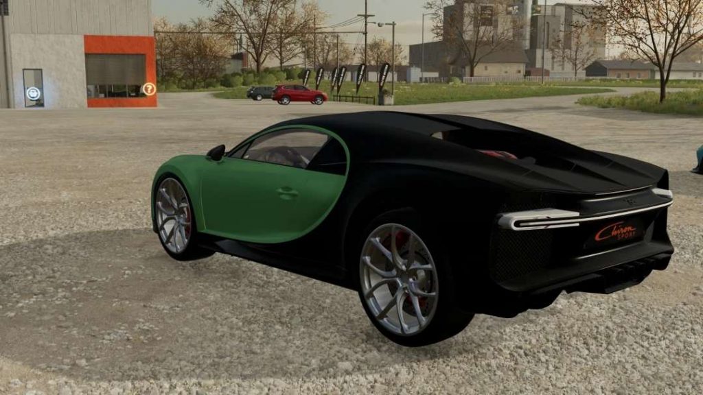 Bugatti Chiron Sport v1.0.0.0 LS22 Mod / LS25 Mods