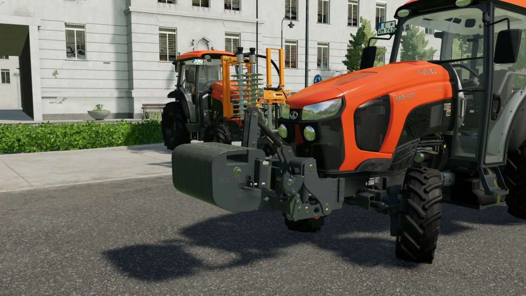 Kubota Weight v1.0.0.0 LS22 Mod / LS25 Mods