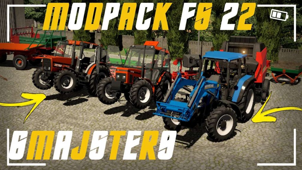 MODPACK 6MaJsTeR9 v1.0.0.0 LS22 Mod / LS25 Mods