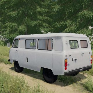 UAZ 452 v1.0.0.0 LS22 Mod / LS25 Mods