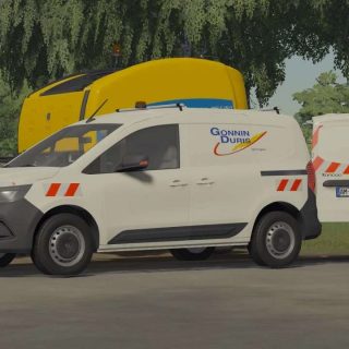 Renault Kangoo III v1.0.1.1 LS22 Mod / LS25 Mods