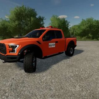 Ford Raptor F150 2017 Bauhof Mattis v1.0.0.0 LS22 - Farming Simulator ...