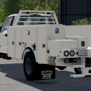 2022 Ford F600 Service Truck V1.0.0.0 LS22 Mod / LS25 Mods