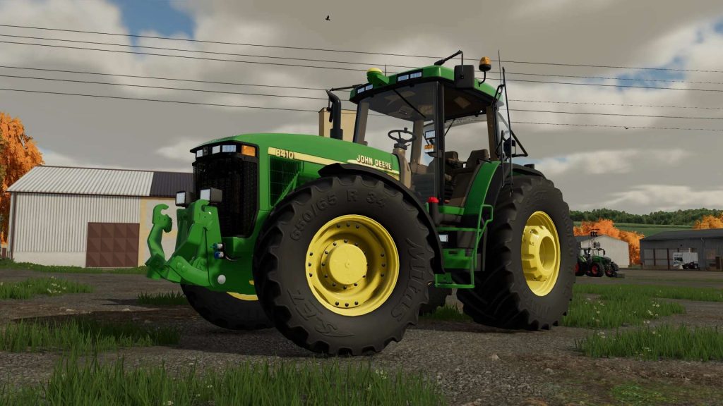 John Deere 8000/8010 Series v2.0.0.0 LS22 - Farming Simulator 22 mod ...