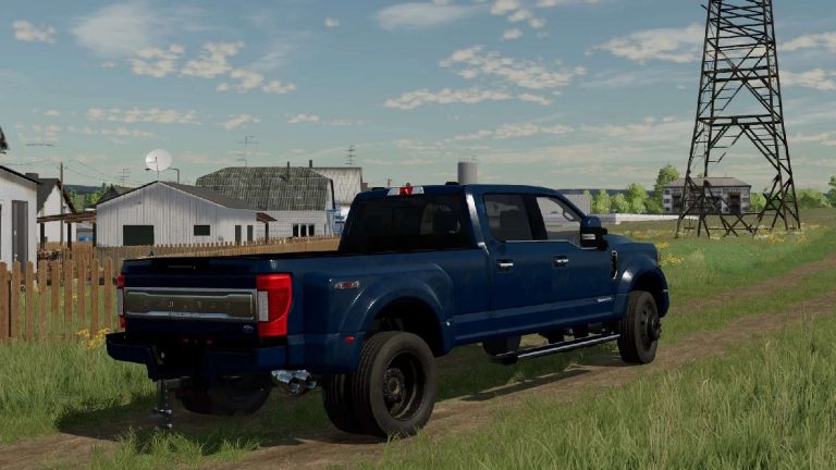 2020 Ford F450 v1.0.0.0 LS22 - Farming Simulator 22 mod / LS22 Mod