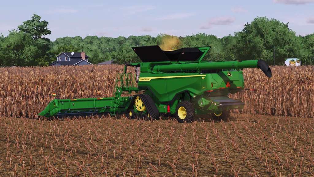 John Deere 627C v1.0.0.0 LS22 - Farming Simulator 22 mod / LS22 Mod