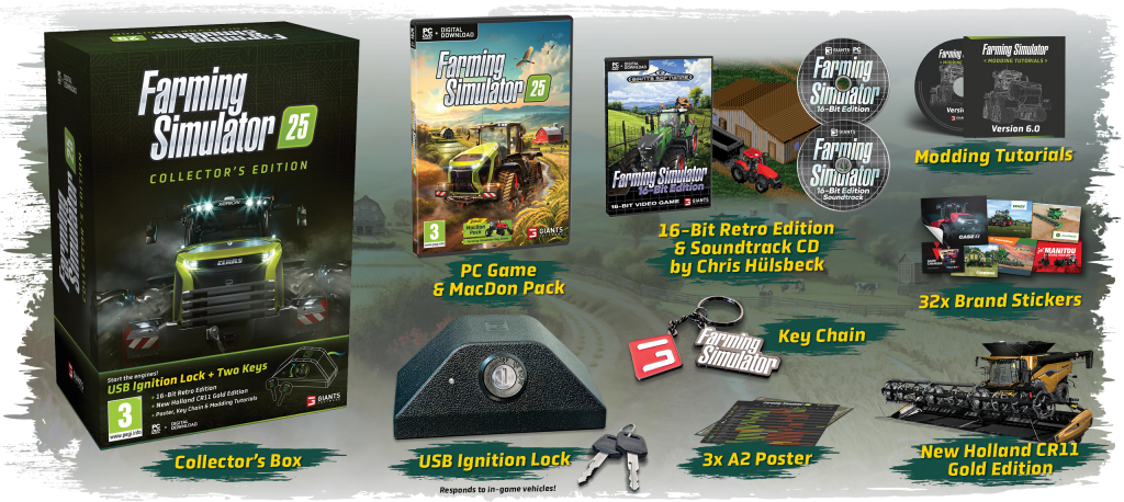 Farming Simulator 25 Ignition Lock for Collectors 