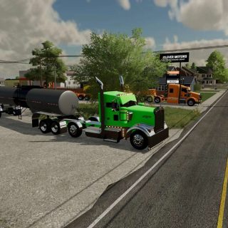 Etnyre Asphalt Tanker v1.0.0.0 LS22 Mod / LS25 Mods