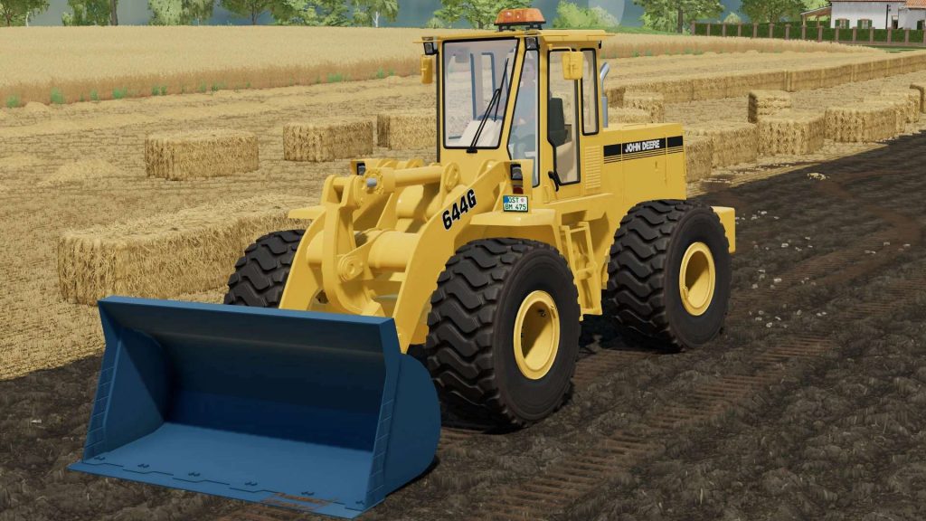 John Deere 644G v1.0.0.0 LS22 Mod / LS25 Mods