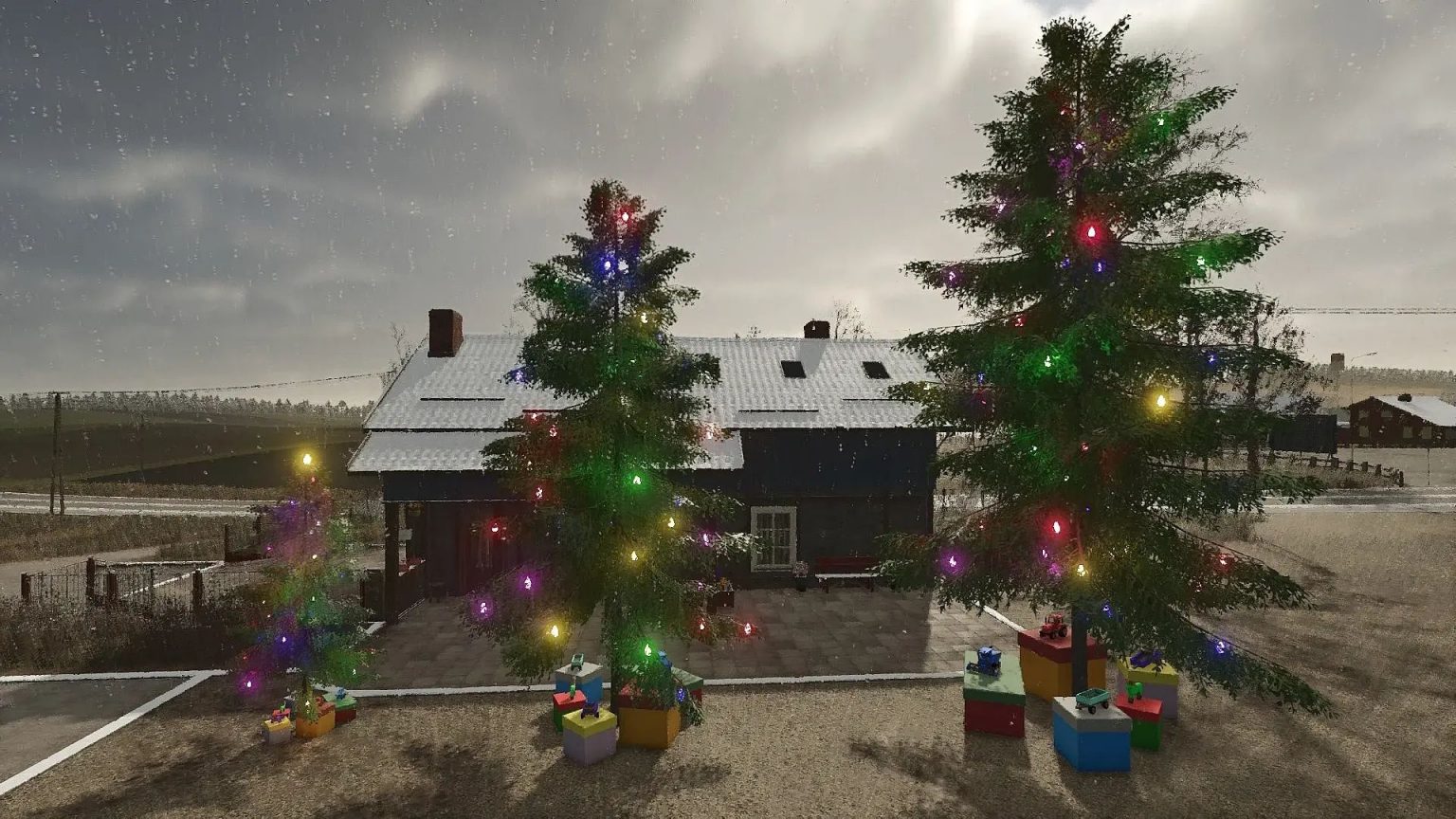 LS25 Christmas tree package v1.0.0.0 Mod / LS25 Mods