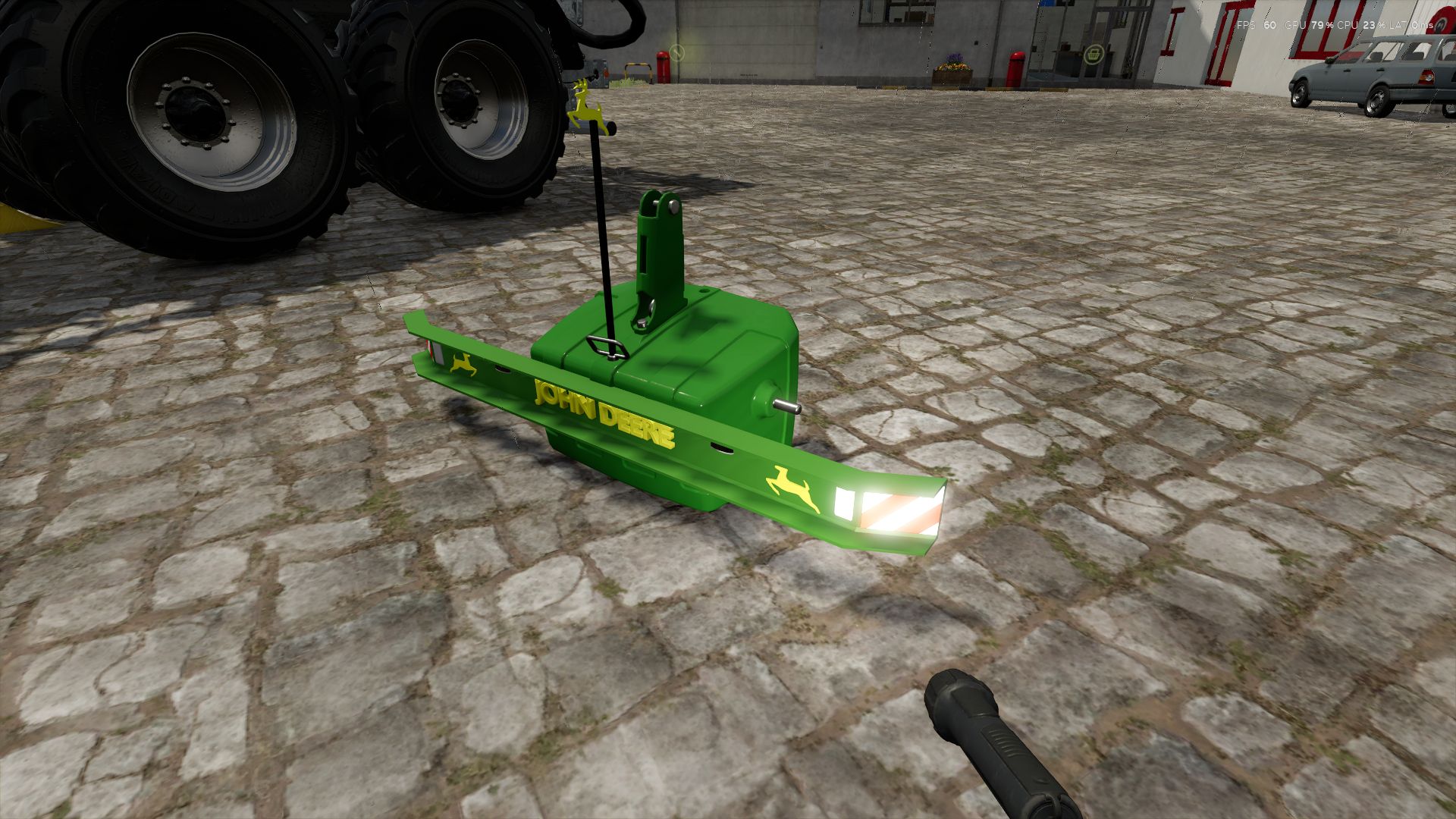 LS25 John Deere weight with front panel V1.0.0.0 Mod / LS25 Mods